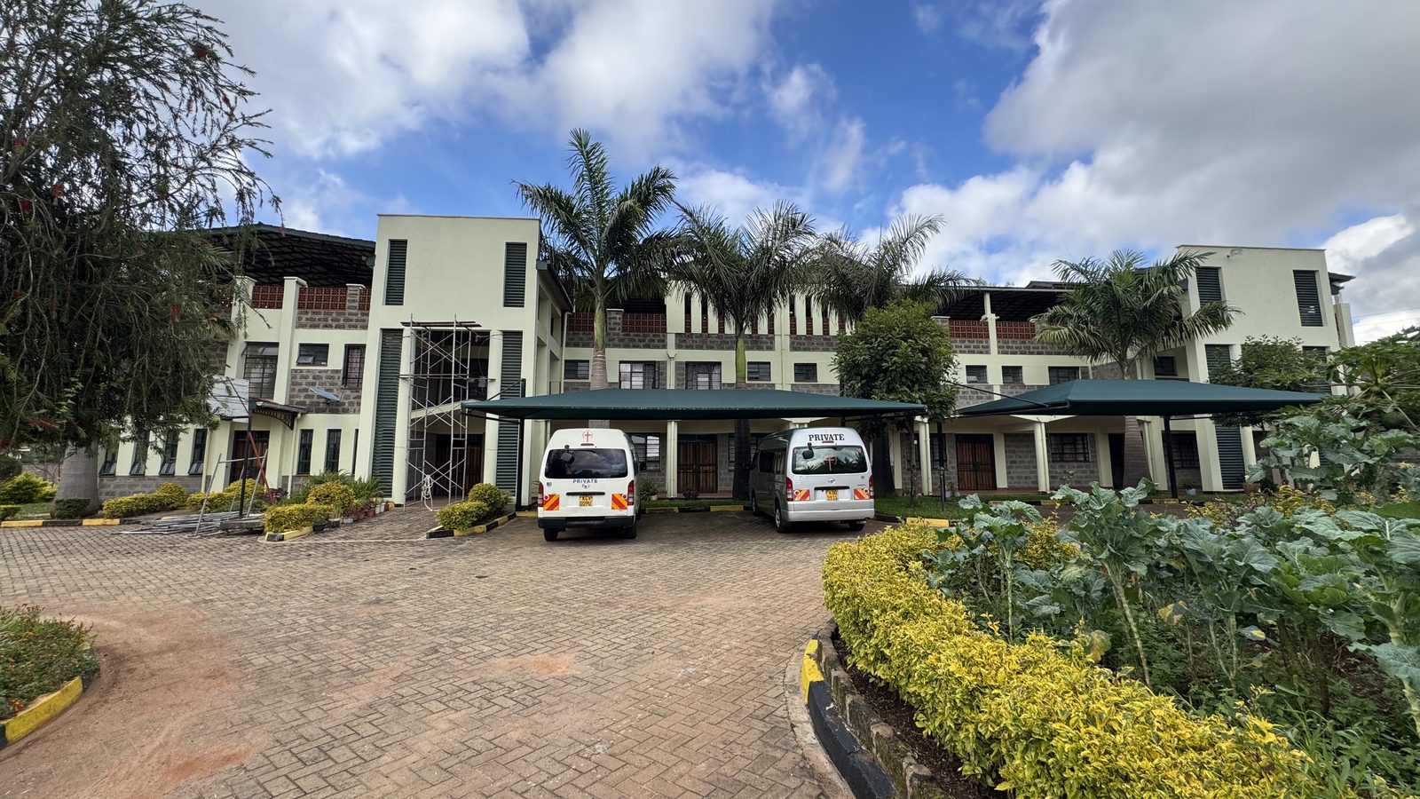 The seat of the Delegation on Langata South Road, Karen, Nairobi