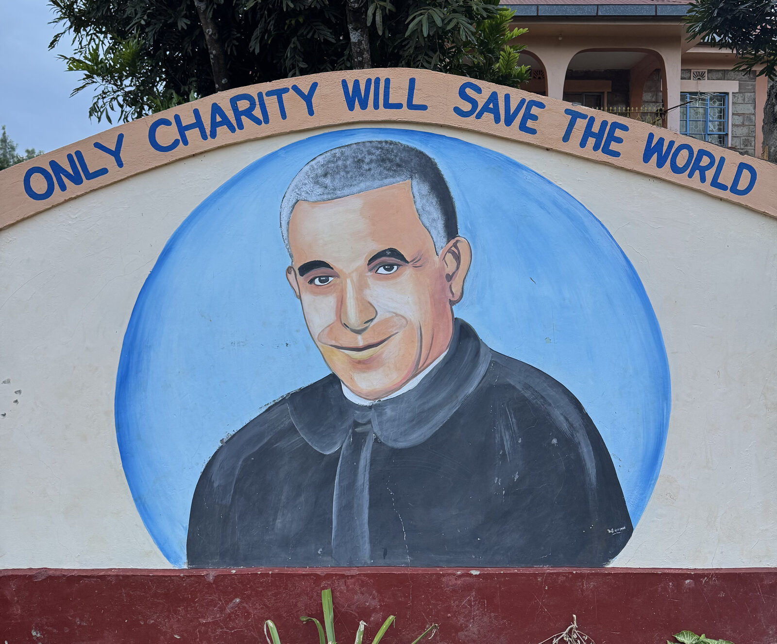 The Don Orione mural at Kaburugi
