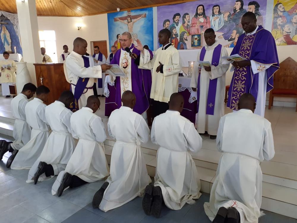 Seven clerics profess perpetual vows at Kandisi