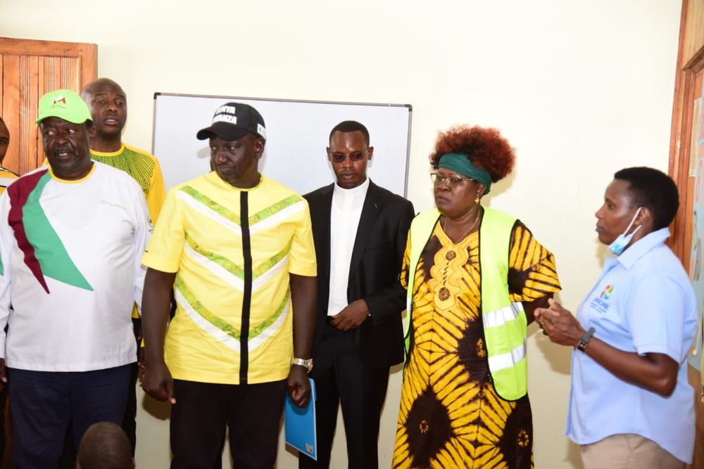 The Deputy President visits the Don Orione Centre at Kaburugi