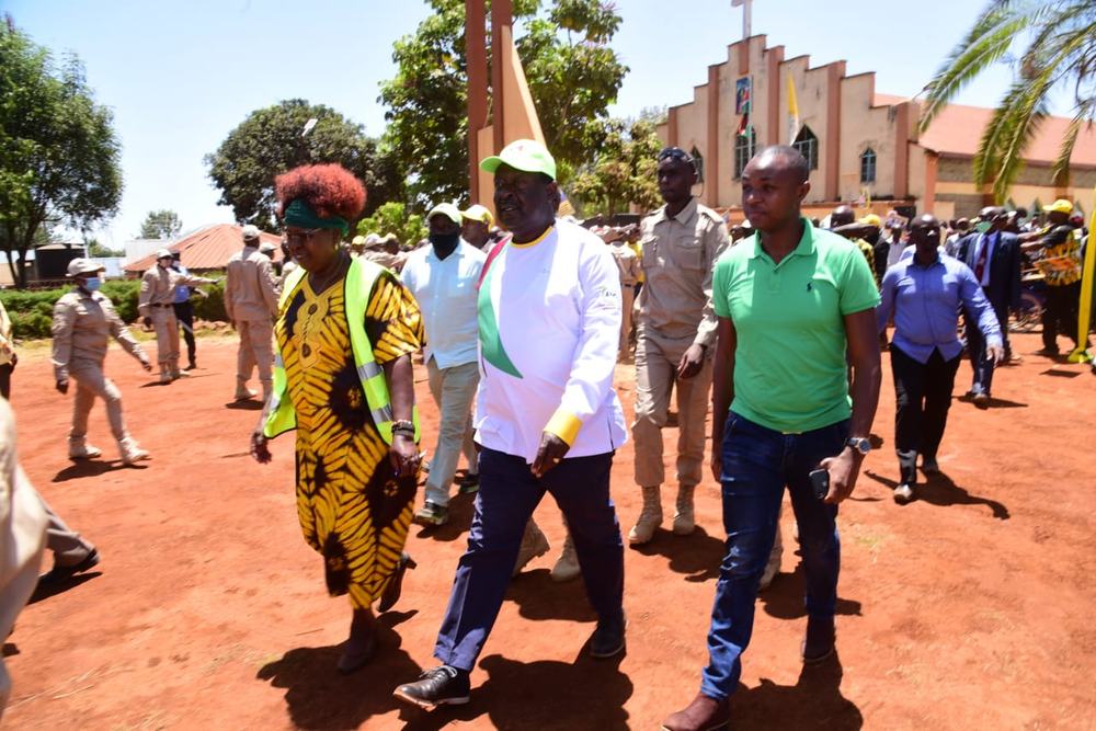 The Deputy President visits the Don Orione Centre at Kaburugi