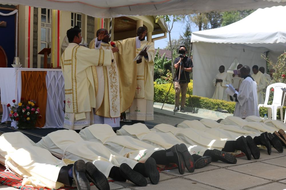 Nine brothers profess perpetual vows in Nairobi
