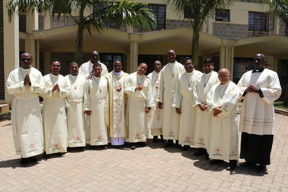 Nine brothers profess perpetual vows in Nairobi