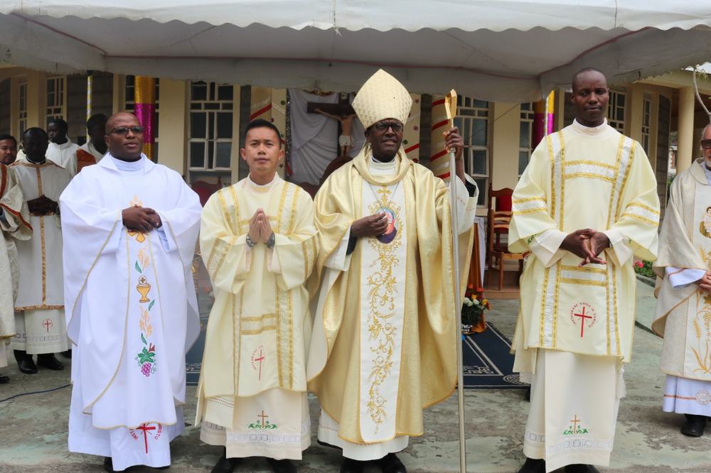 Two clerics ordained deacons on the feast of St. Luigi Orione