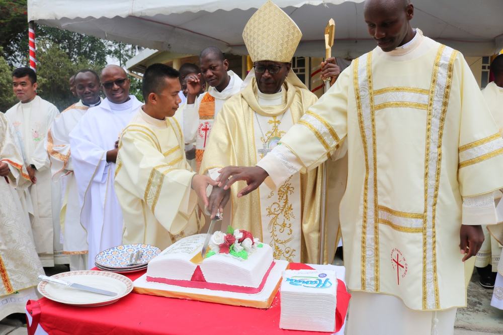 Two clerics ordained deacons on the feast of St. Luigi Orione