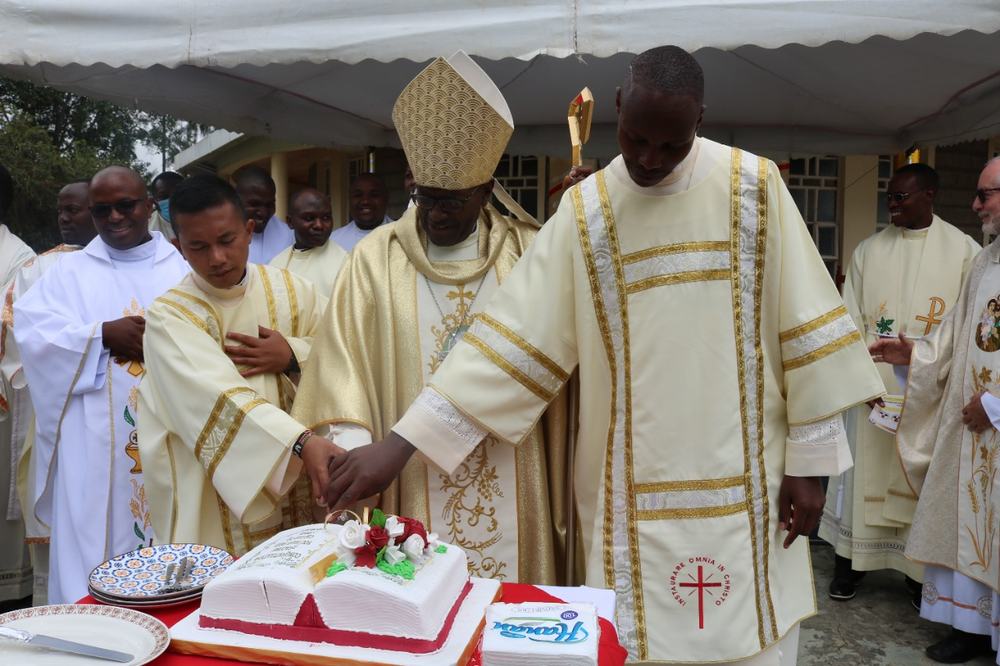 Two clerics ordained deacons on the feast of St. Luigi Orione
