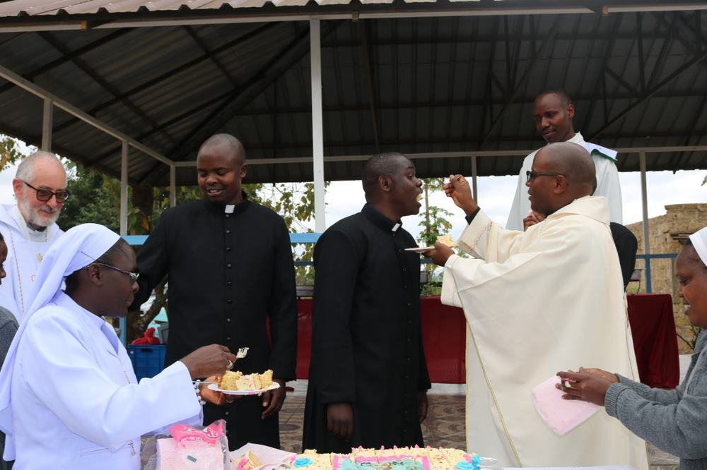 Three novices make their first profession at Gaitu