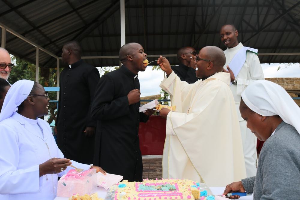 Three novices make their first profession at Gaitu