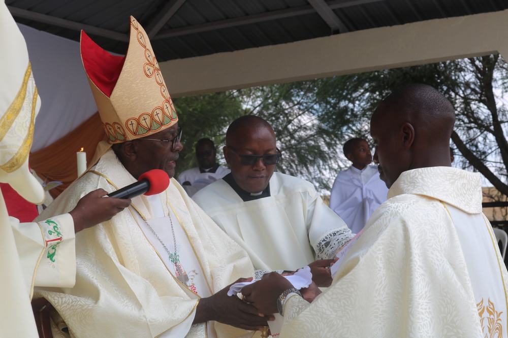 Fr. Peter Karanja ordained priest in his home parish