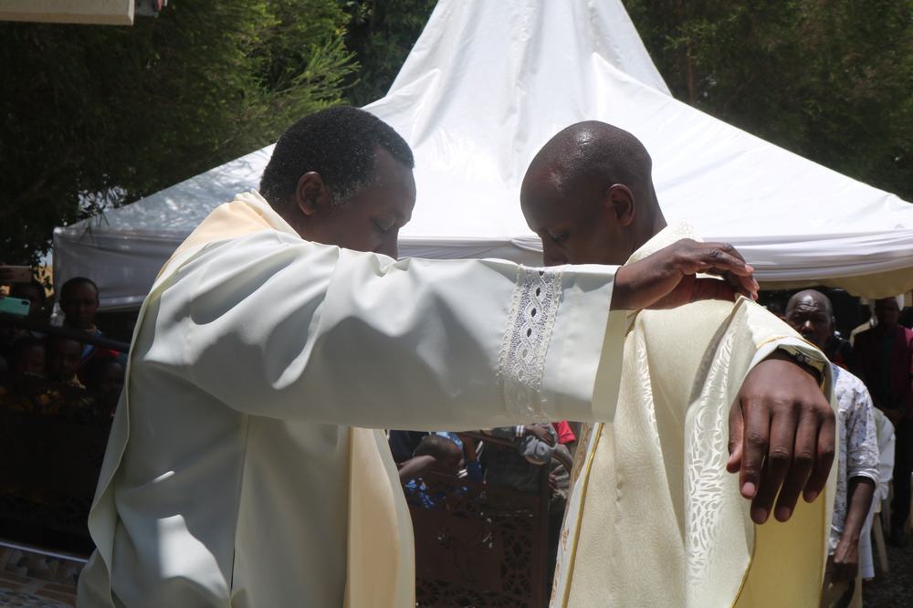 Fr. Peter Karanja ordained priest in his home parish