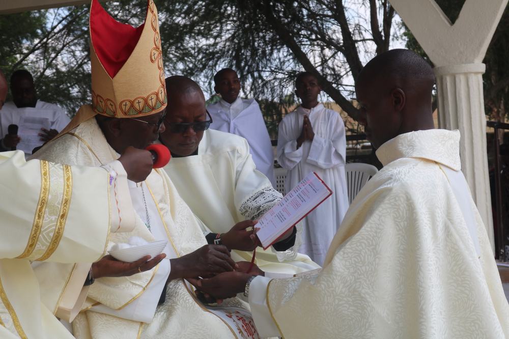 Fr. Peter Karanja ordained priest in his home parish
