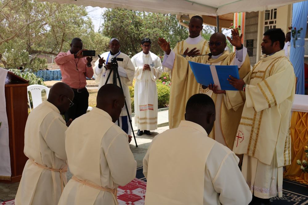 Three Kenyan brothers profess perpetual vows