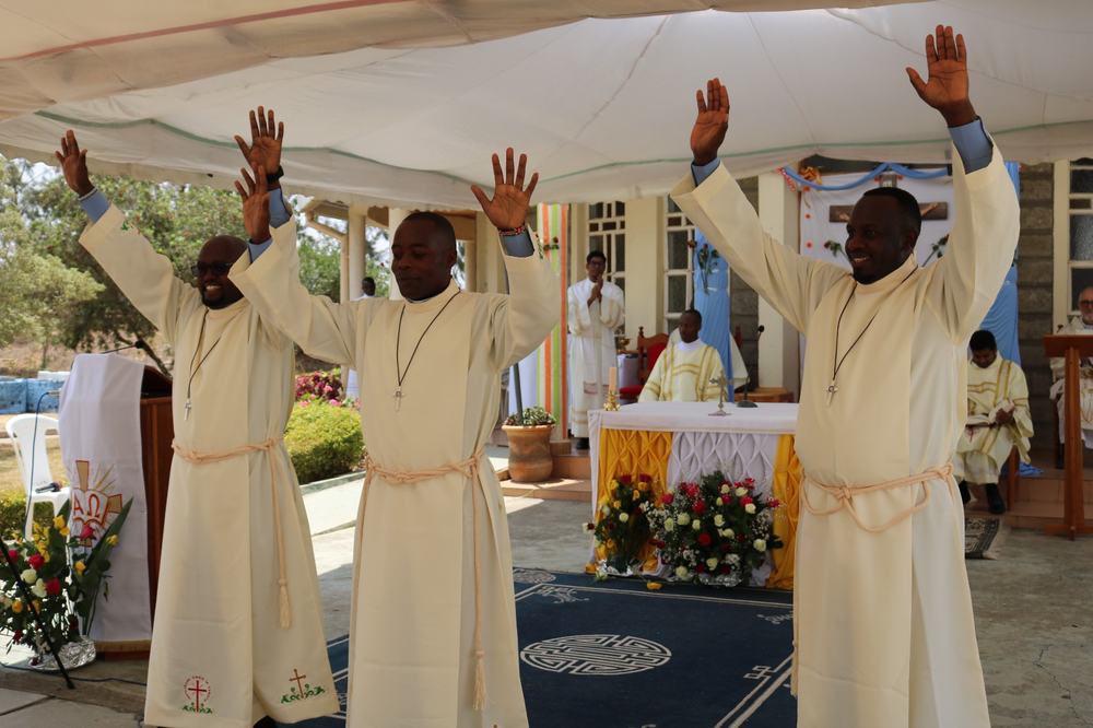 Three Kenyan brothers profess perpetual vows