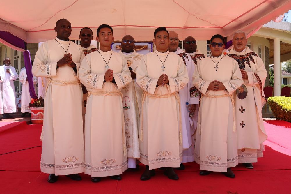 Four clerics profess perpetual vows