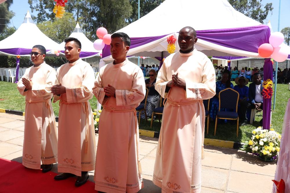 Four clerics profess perpetual vows