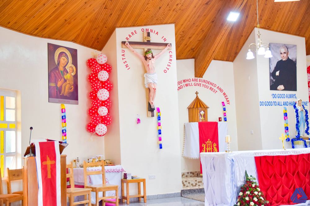 Nine novices make their first religious profession