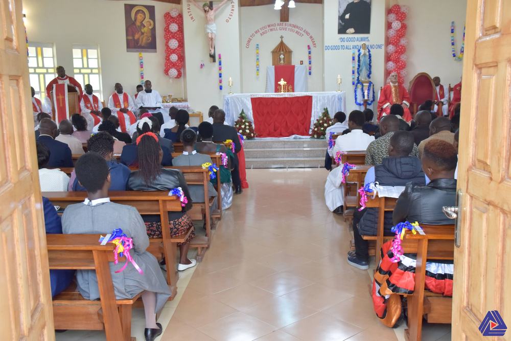 Nine novices make their first religious profession