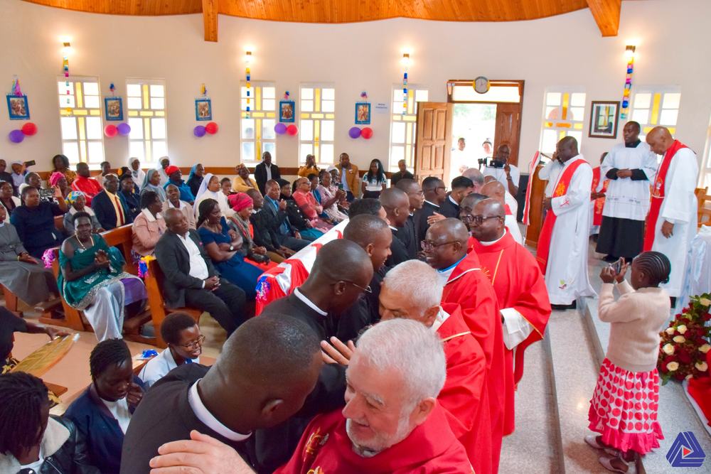 Nine novices make their first religious profession