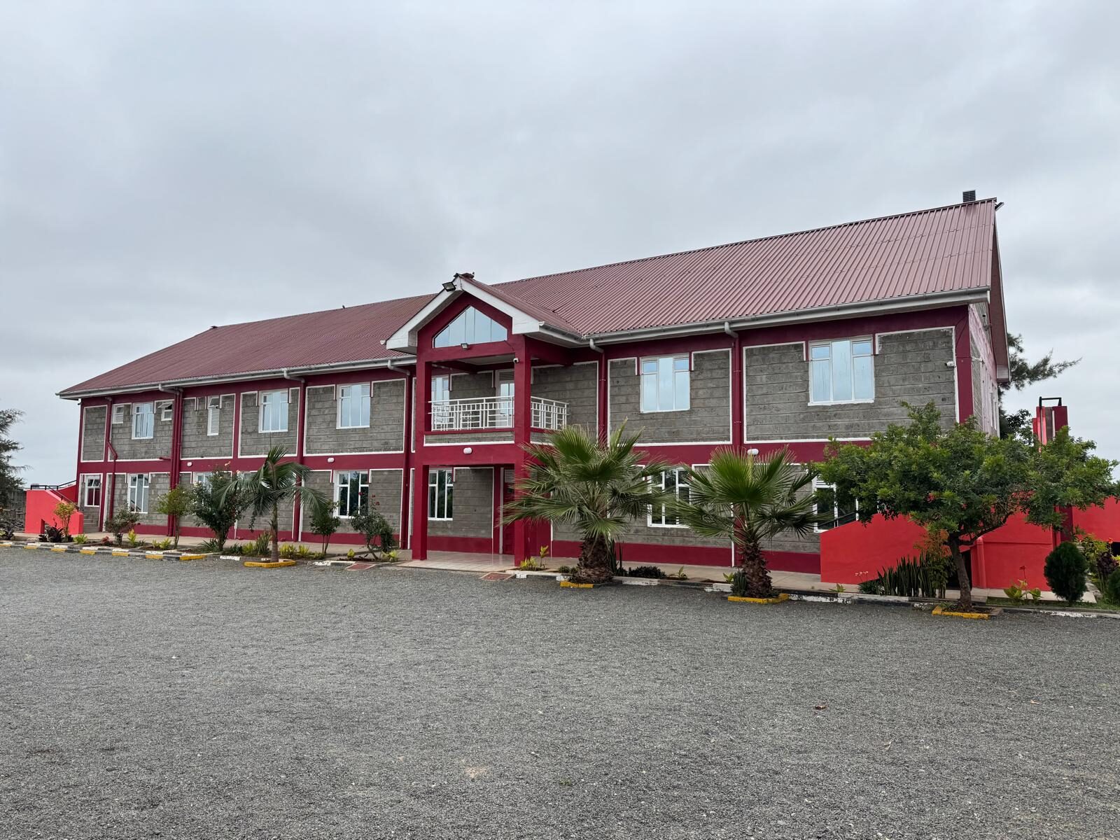 The buildings of the Community Resource Centre, Sholinke