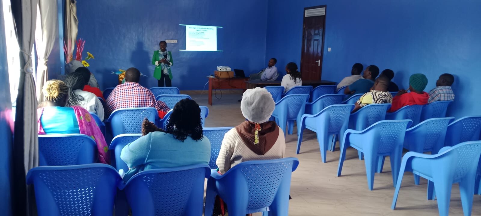 The community meeting hall, Sholinke